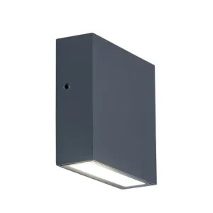 Lutec 5104001118 LED kültéri fali lámpa Gemini Xf 1x9,5W 750lm 4000K IP54 - szürke Expressz szállítás