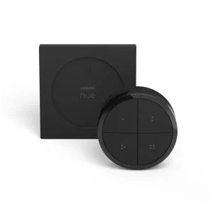 Utolsó esély Philips Hue 8719514440937 Hue Tap Dial Switch intelligens távirányító - fekete, CR2032 elemmel
