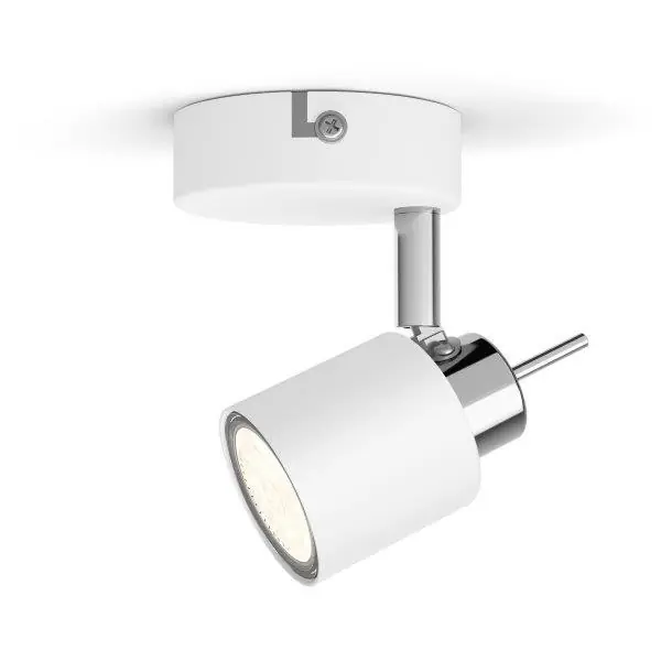 Alacsony ár Philips 8719514465299 mennyezetre szerelhető spotlámpa Meranti 1x35W GU10 - fehér