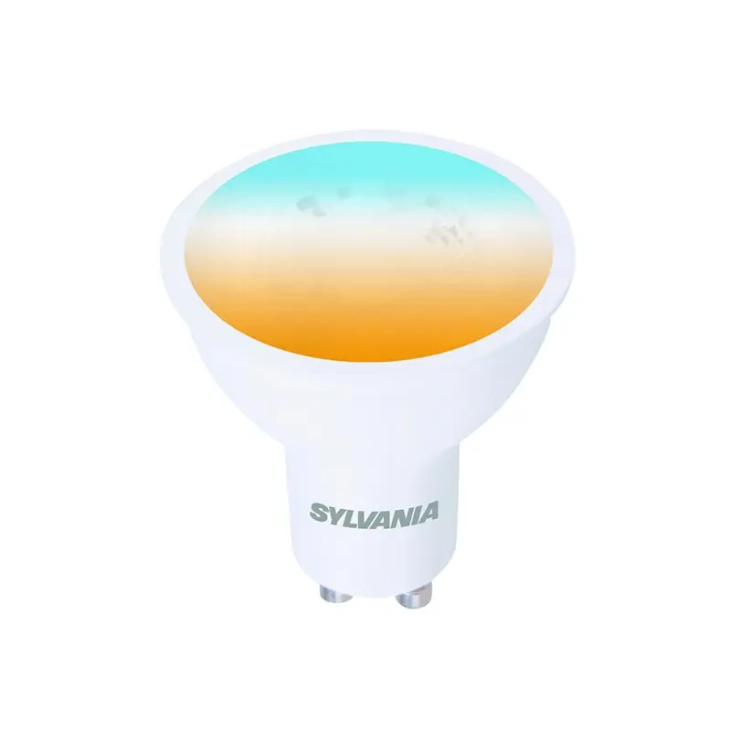 Végkiárusítás Sylvania 0028904 LED intelligens izzó 1x5W GU10 345lm 2700-6500K - szabályozható, Wi-Fi, fehér