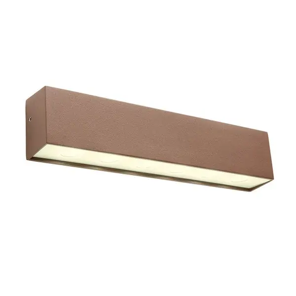 Szuper akció Redo 90398 OMNIA kültéri fali lámpa SMD LED 12W 674lm 4000K IP54 - barna