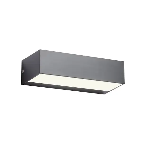 Biztonságos fizetés Redo 90153 LAMPRIS kültéri fali lámpa 9W 935/616lm 3000K IP65 - antracit