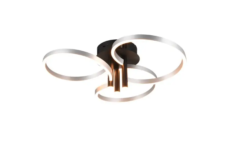 Legjobb ár Trio T648110605 LED mennyezetre szerelhető lámpa CARUSO 43W integrált LED forrás 4980lm 2300+3000+4000K