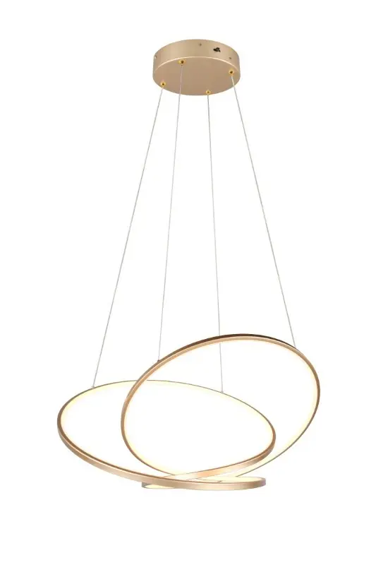 Expressz szállítás Trio T349119179 LED mennyezeti függőlámpa DARVIN 52W integrált LED forrás 6700lm 2300+3000+4000K
