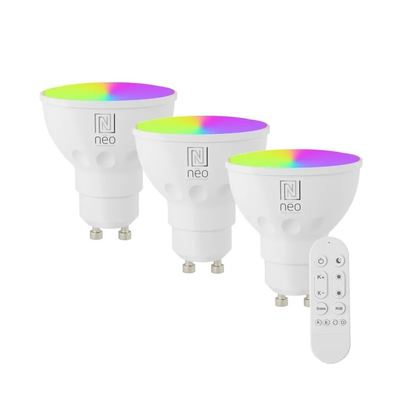Biztonságos fizetés Immax NEO LITE 07724CDO LED kezdőcsomag 4,8W integrált LED forrás
